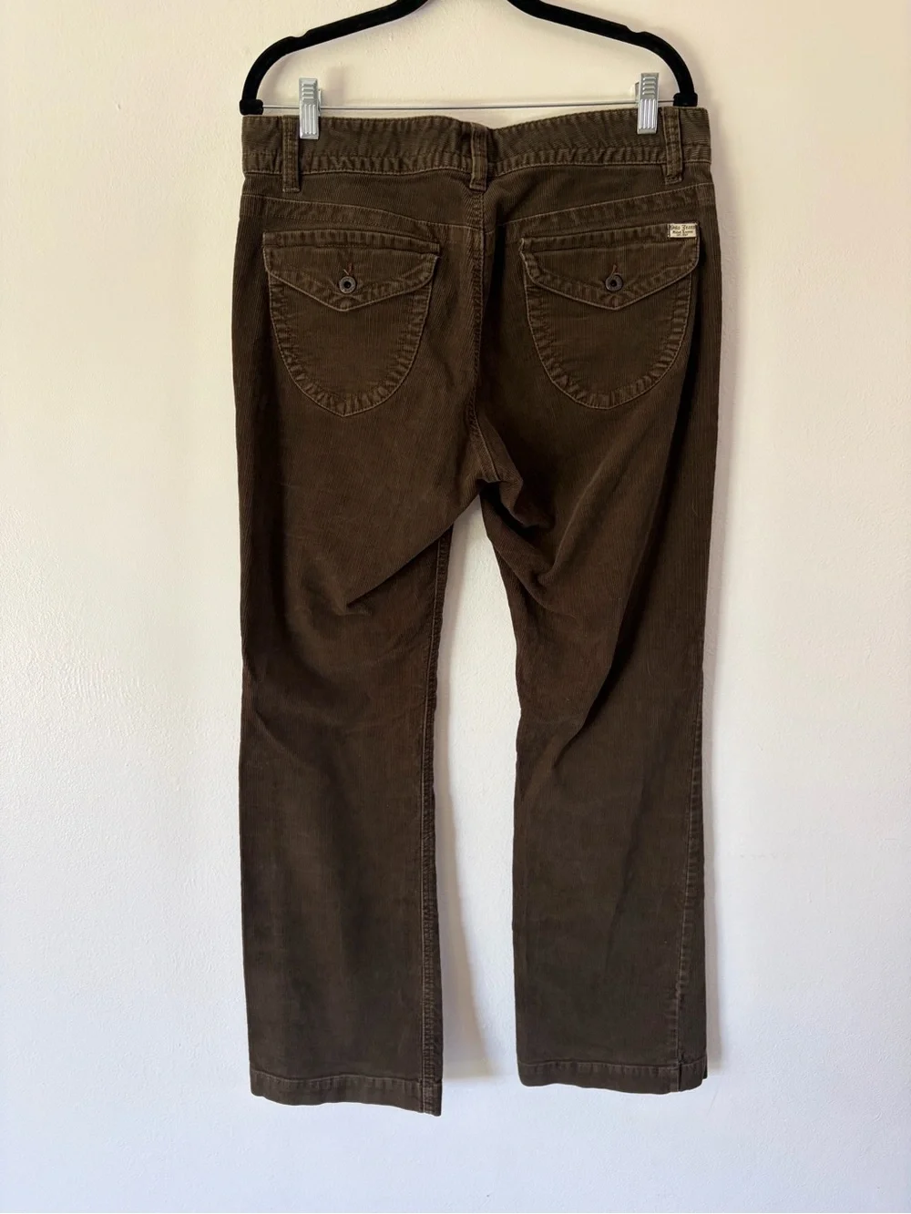 Ralph Lauren Polo Jeans Company Wendy Jean Brown Corduroy Bootcut‎ Pants Size 12